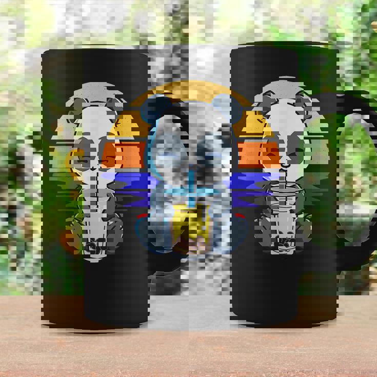 Boba Panda Drinking Tea Bubble Kawaii Anime Japanese Coffee Mug Gifts ideas
