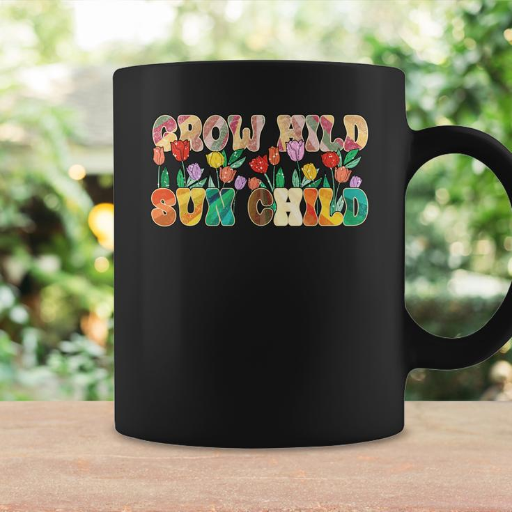 Boho Vintage Grow Wild Sun Child Colorful Design Coffee Mug Gifts ideas
