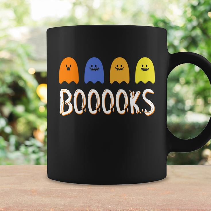 Books Spooky Ghost Funny Halloween Graphic Design Printed Casual Daily Basic V2 Coffee Mug Gifts ideas