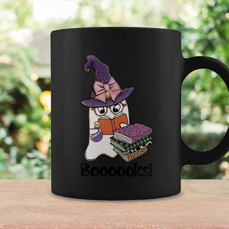 Boooooks Ghost Funny Halloween Quote Coffee Mug Gifts ideas