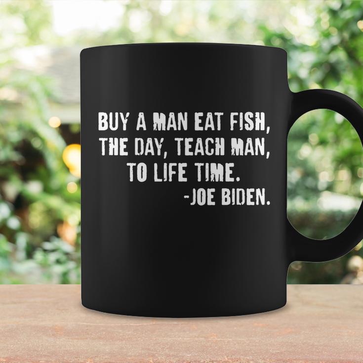 Buy A Man Eat Fish Joe Biden Coffee Mug Gifts ideas