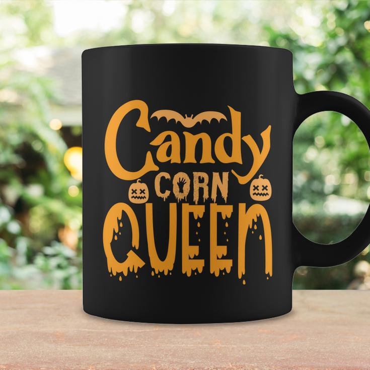 Candy Corn Queen Halloween Quote Coffee Mug Gifts ideas