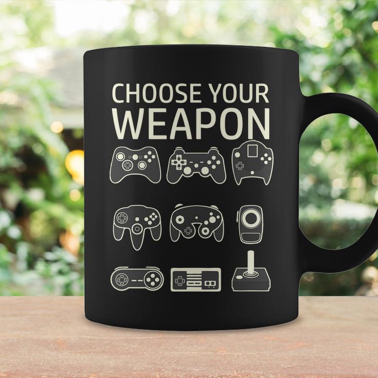 Choose Your Weapon Gaming Controllers Console Gamer Funny Tshirt Coffee Mug Gifts ideas