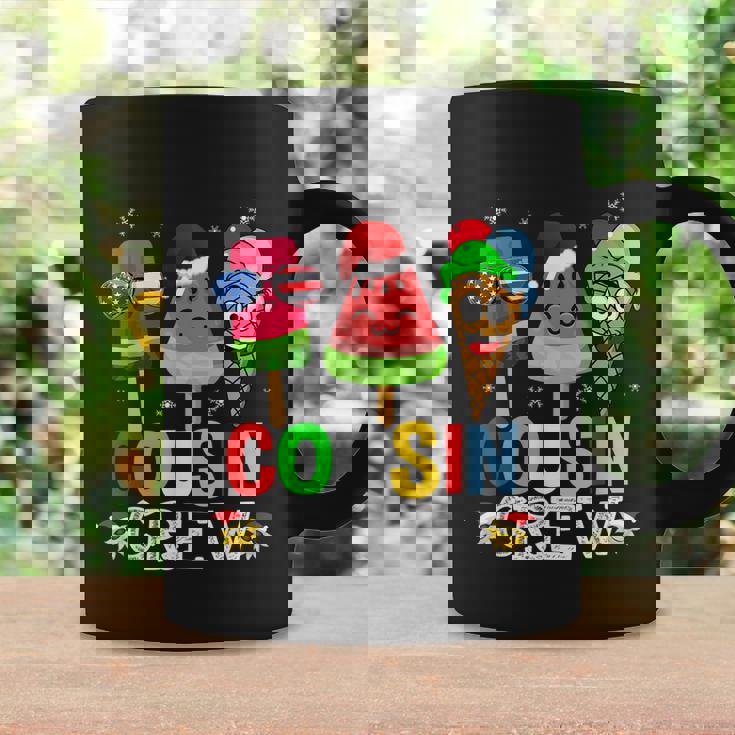 Cousin Crew Christmas In July Squad Pajamas Matching Family Coffee Mug Gifts ideas