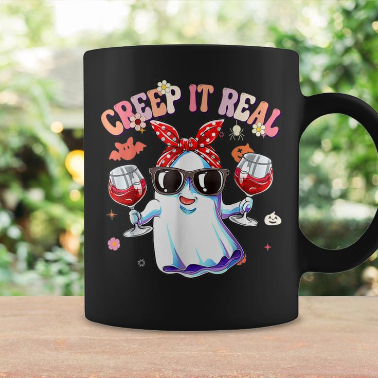 Creep It Real Ghost Kids Boys Girls Halloween Costume Coffee Mug Gifts ideas