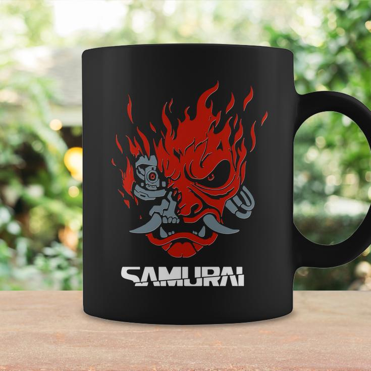 Cyberpunk Cyborg Samurai Coffee Mug Gifts ideas