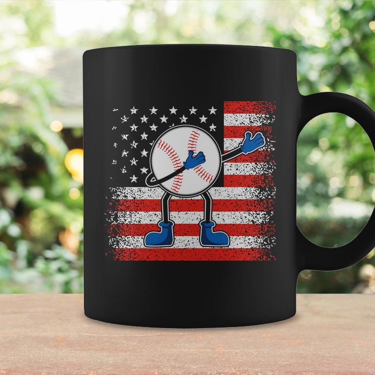 Dabbing Baseball Player 4Th July Usa Flag Plus Size Shirt For Men Women Coffee Mug Gifts ideas
