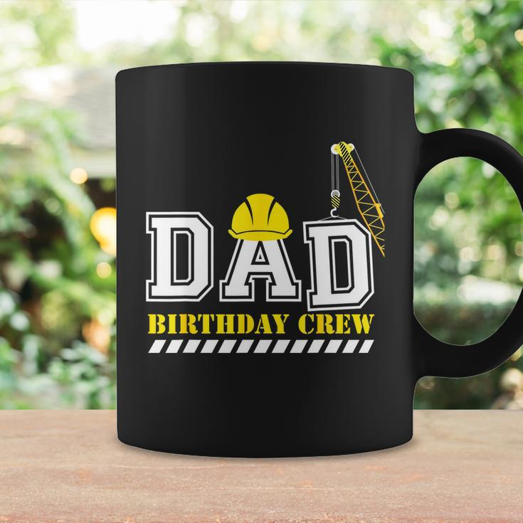 Dad Birthday Crew Construction Birthday Party Graphic Design Printed Casual Daily Basic Coffee Mug Gifts ideas