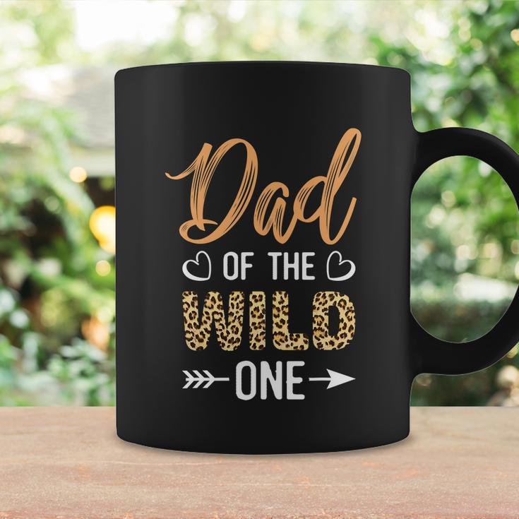 Dad Of The Wild One Toddler 1St Birthday Leopard Dad Boy Coffee Mug Gifts ideas