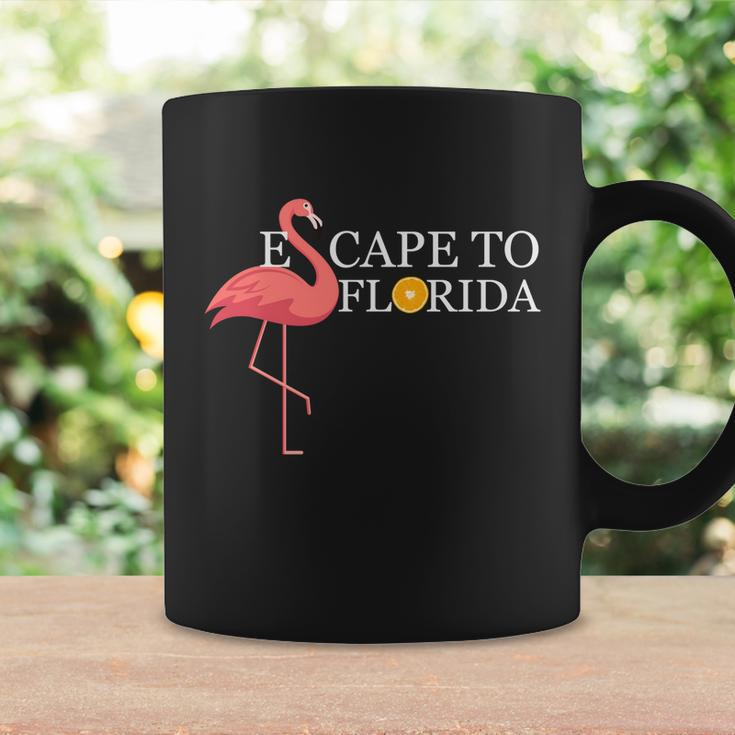 Desantis Escape To Florida Flamingo Orange Cute Gift Coffee Mug Gifts ideas