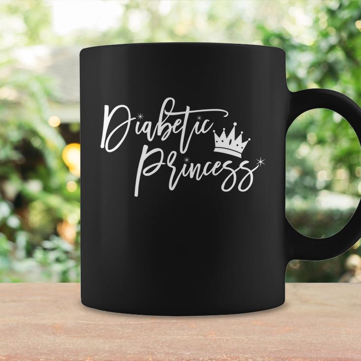 Diabetic Princess Type1 Diabetes Cute Gift For Women Crown Cute Graphic Design Printed Casual Daily Basic Coffee Mug Gifts ideas