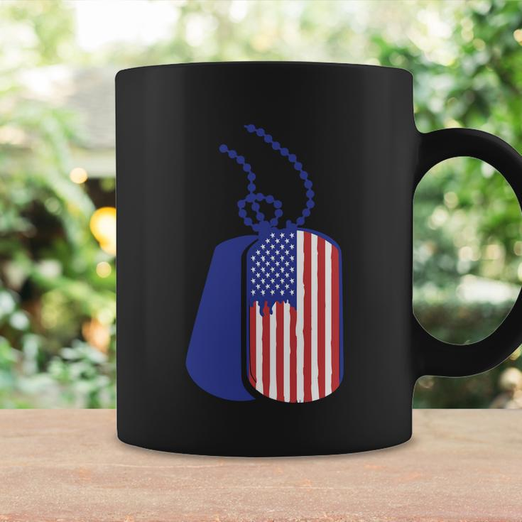 Dog Tag American Flag 4Th Of July Independence Day Patriotic Coffee Mug Gifts ideas