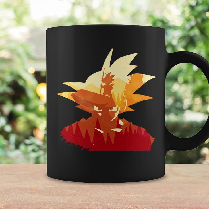 Dragon Fighter Silhouette Illustration Tshirt Coffee Mug Gifts ideas