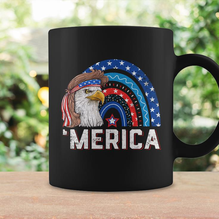 Eagle Mullet 4Th Of July Rainbow Usa American Flag Merica Gift Coffee Mug Gifts ideas