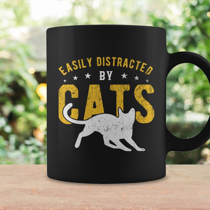 Easily Distracted By Cats Gift Coffee Mug Gifts ideas