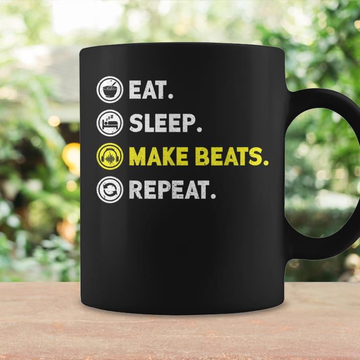 Eat Sleep Make Beats Beat Makers Music Producer Dj Mens Coffee Mug Gifts ideas