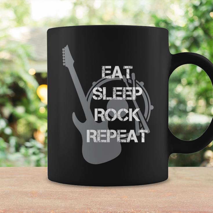 Eat Sleep Rock Repeat Coffee Mug Gifts ideas