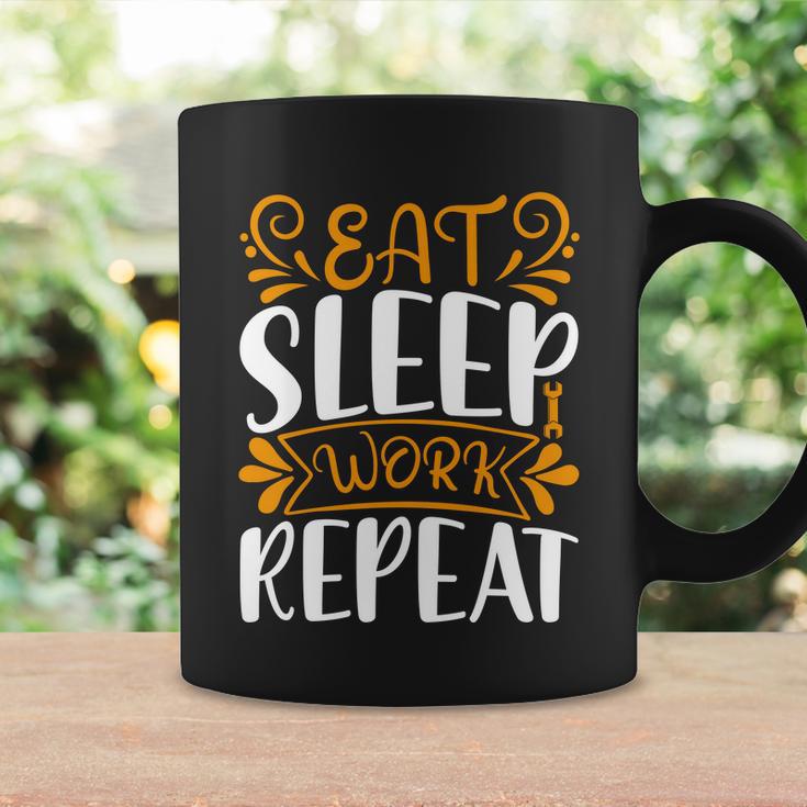 Eat Sleep Work Repeat Coffee Mug Gifts ideas