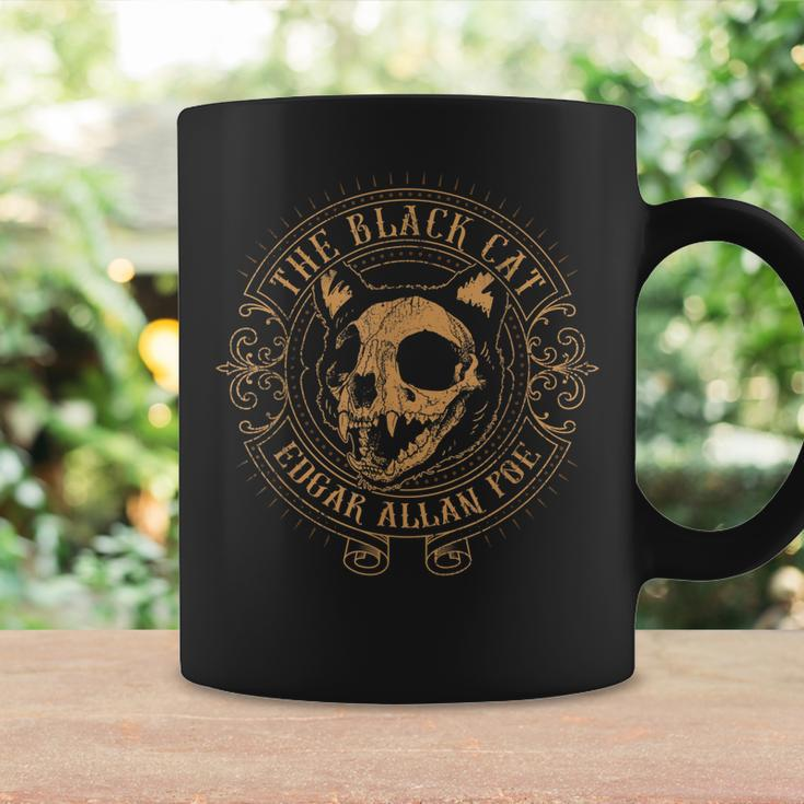 Edgar Allan Poe The Black Cat Distressed Coffee Mug Gifts ideas