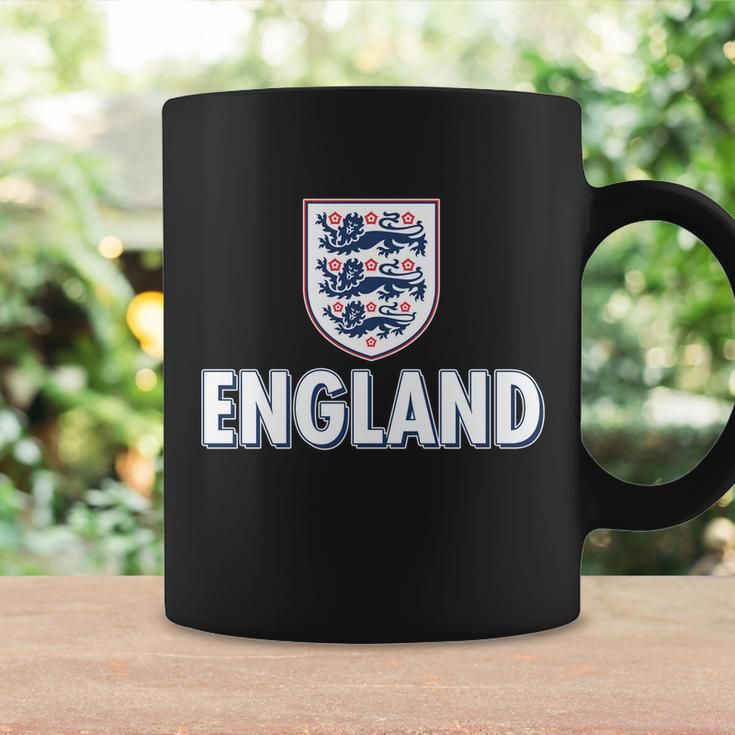 England Soccer Three Lions Flag Logo Tshirt Coffee Mug Gifts ideas
