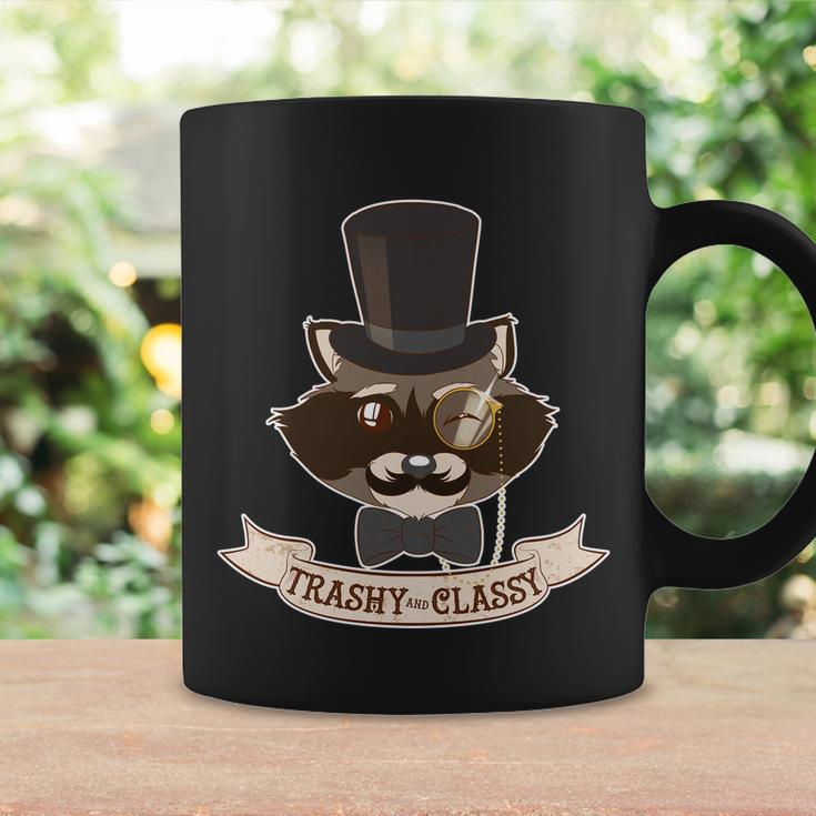 Fancy Trashy Classy Raccoon Graphic Design Printed Casual Daily Basic Coffee Mug Gifts ideas