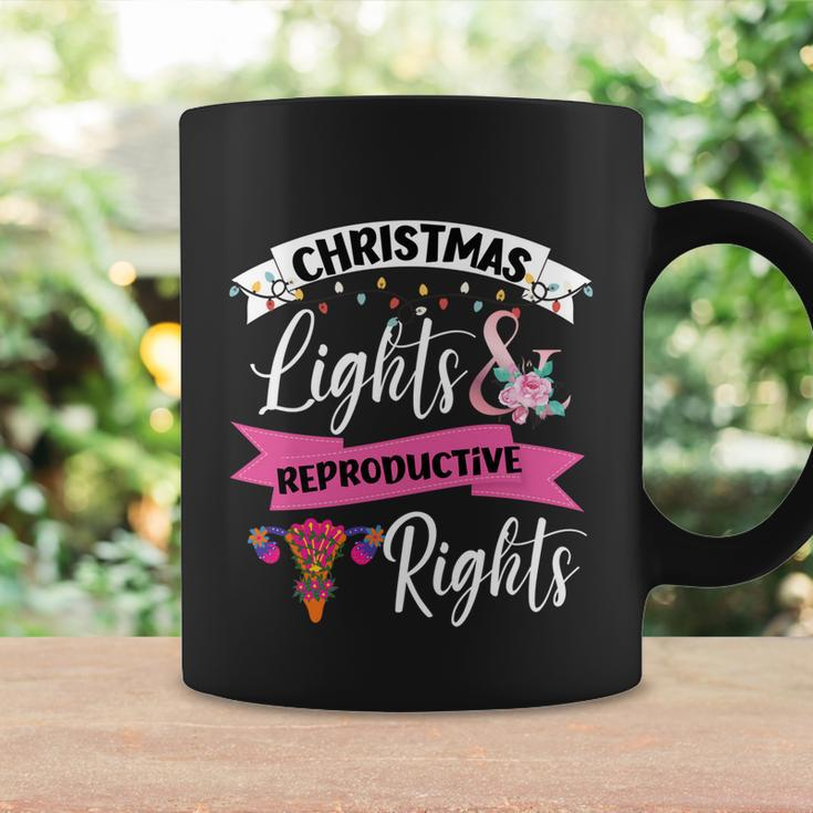 Feminist Christmas Lights And Reproductive Rights Pro Choice Funny Gift Coffee Mug Gifts ideas