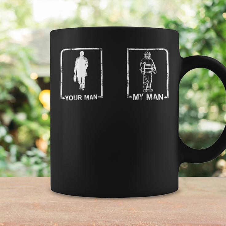 Firefighter Funny Fireman Girlfriend Wife Design For Firefighter V2 Coffee Mug Gifts ideas