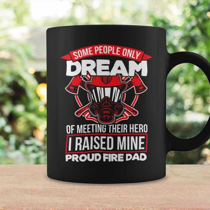 Firefighter Proud Fire Dad Firefighter Dad Of A Fireman Father _ V3 Coffee Mug Gifts ideas