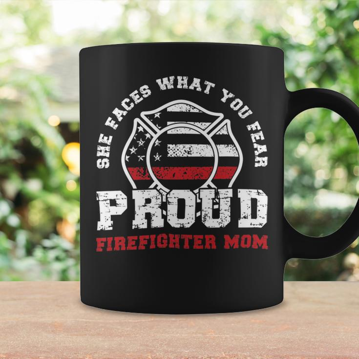 Firefighter Proud Fire Mother Of A Firefighter Daughter Coffee Mug Gifts ideas