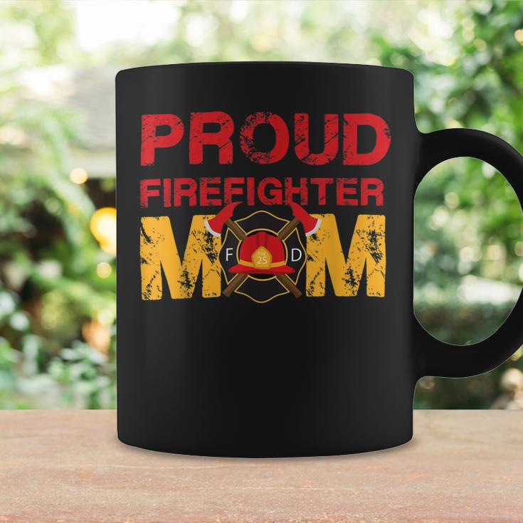 Firefighter Proud Firefighter Mom Fireman Hero Coffee Mug Gifts ideas