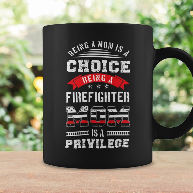Firefighter Proud Firefighter Mom Fireman Mother Coffee Mug Gifts ideas