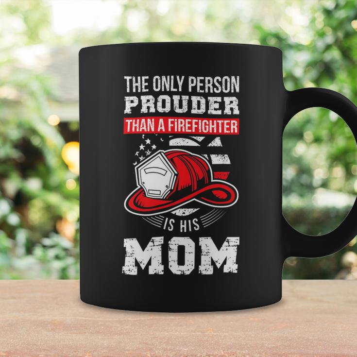 Firefighter Proud Firefighter Mom Fireman Mother Fireman Mama V2 Coffee Mug Gifts ideas