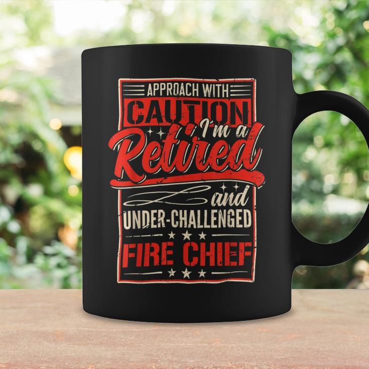 Firefighter Retired Fire Chief Firefighter Retirement 2022 Dad Grandpa V2 Coffee Mug Gifts ideas
