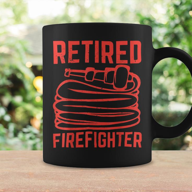 Firefighter Retired Firefighter Pension Retiring V2 Coffee Mug Gifts ideas