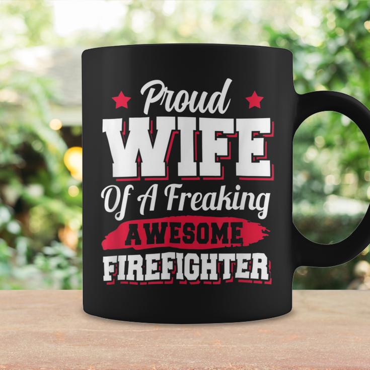 Firefighter Volunteer Fireman Firefighter Wife Coffee Mug Gifts ideas