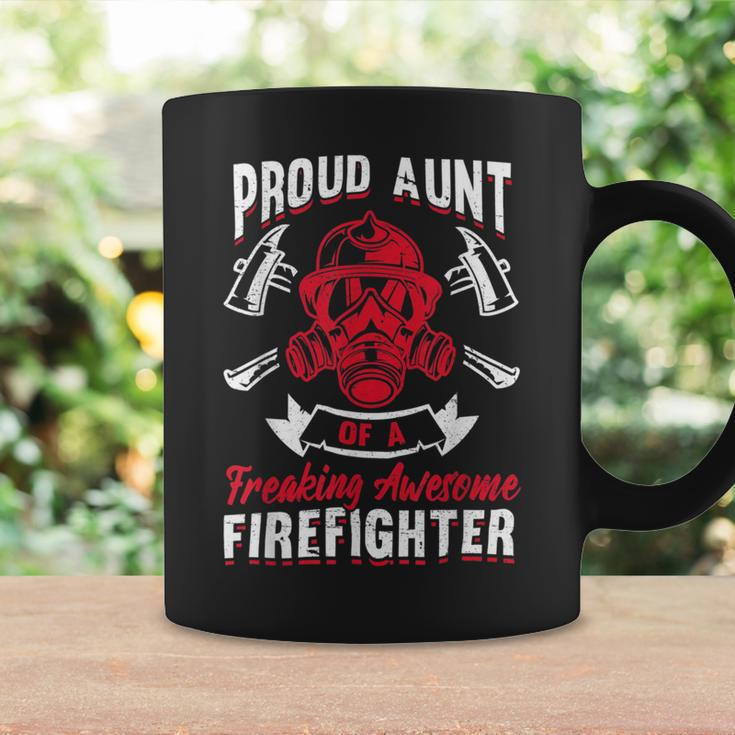 Firefighter Wildland Fireman Volunteer Firefighter Aunt Fire Department V2 Coffee Mug Gifts ideas