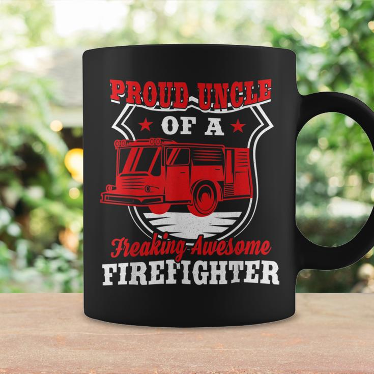 Firefighter Wildland Fireman Volunteer Firefighter Uncle Fire Truck V3 Coffee Mug Gifts ideas
