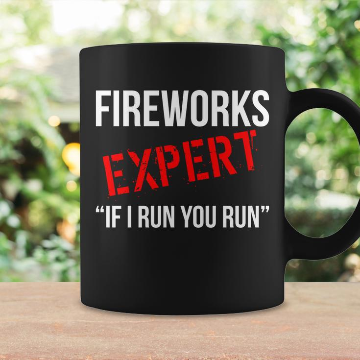 Fireworks Expert If I Run You Run Funny 4Th Of July Tshirt Coffee Mug Gifts ideas