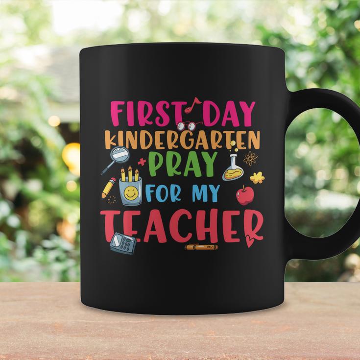 First Day Kindergarten Pray For My Teacher Back To School First Day Of School Coffee Mug Gifts ideas