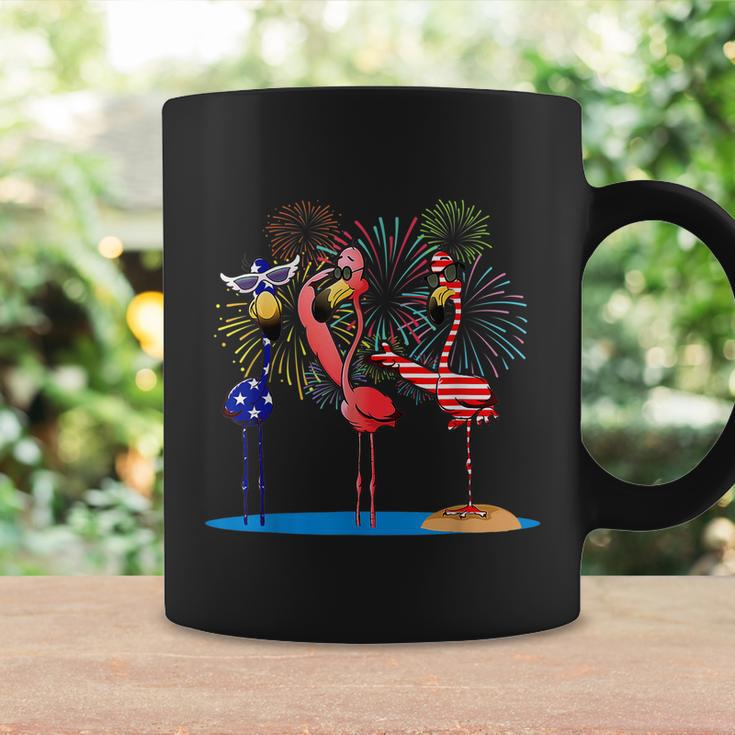 Flamingo 4Th Of July American Flag Flamingo Independence Coffee Mug Gifts ideas