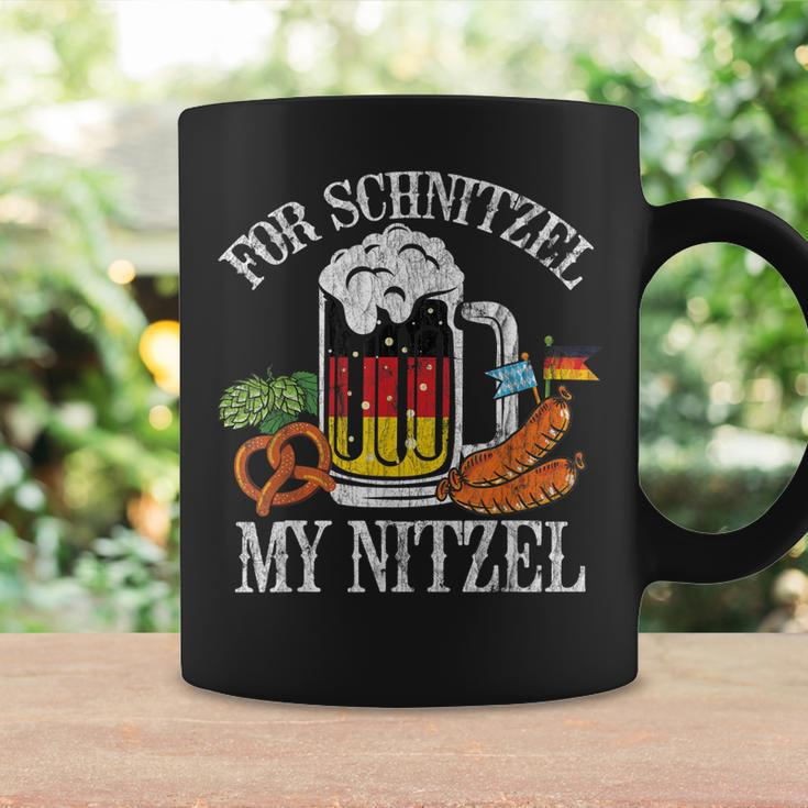 For Schnitzel My Nitzel Funny Oktoberfest German Beer Wurst Coffee Mug Gifts ideas