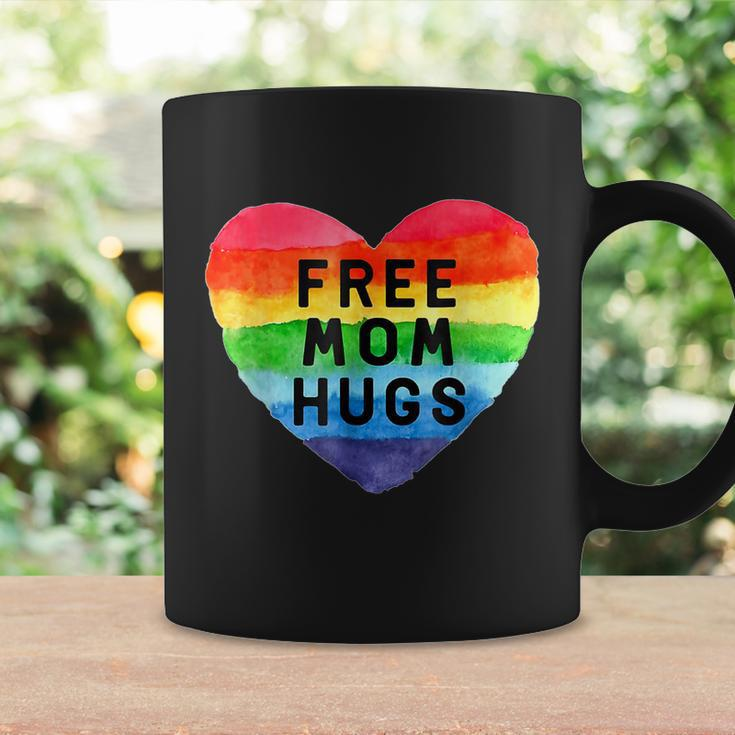 Free Mom Hugs Free Mom Hugs Inclusive Pride Lgbtqia Coffee Mug Gifts ideas
