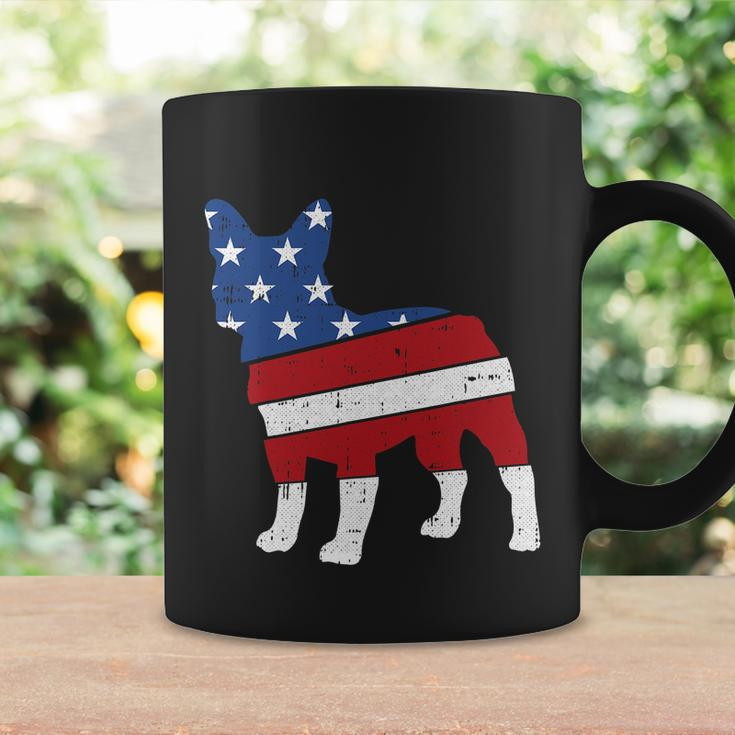 French Bulldog 4Th Of July Cute Frenchie American Flag Dog Coffee Mug Gifts ideas