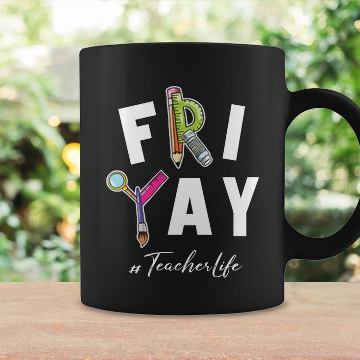 Frigiftyay Funny Teacher Life Weekend Back To School Funny Gift Meaningful Gift Coffee Mug Gifts ideas