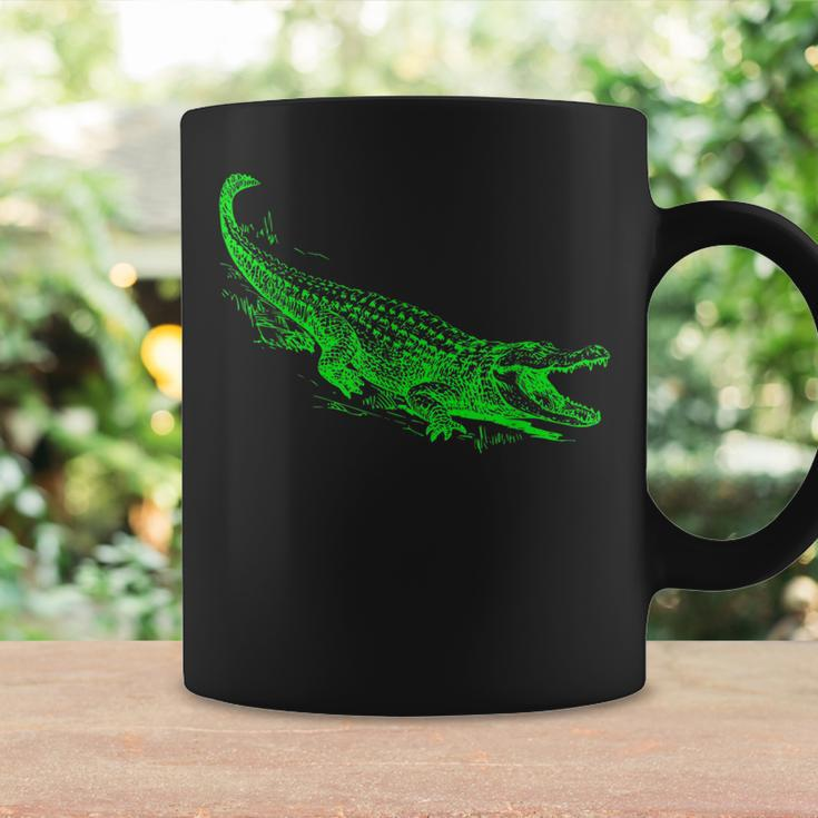 Fun Alligator Illustrative Graphic For Men And Boys Gator Coffee Mug Gifts ideas