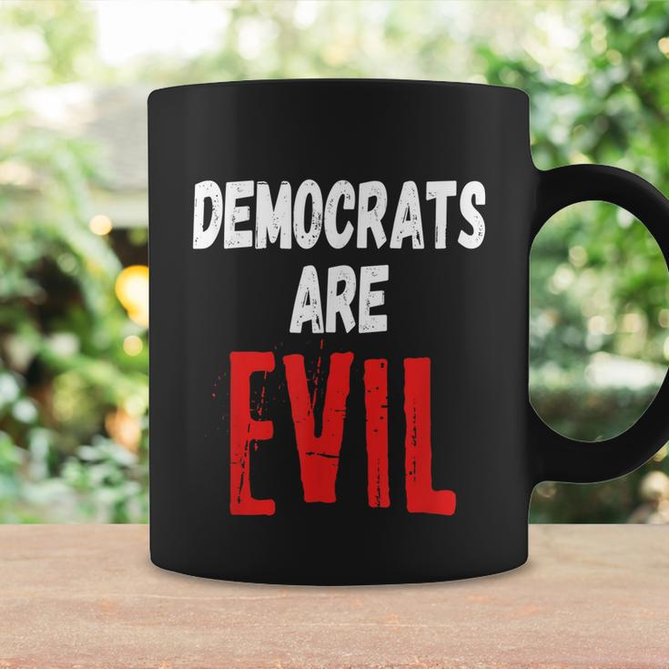 Funny Anti Biden Democrats Are Evil Impeach Nancy Pelosi Anti Adam Schiff Coffee Mug Gifts ideas