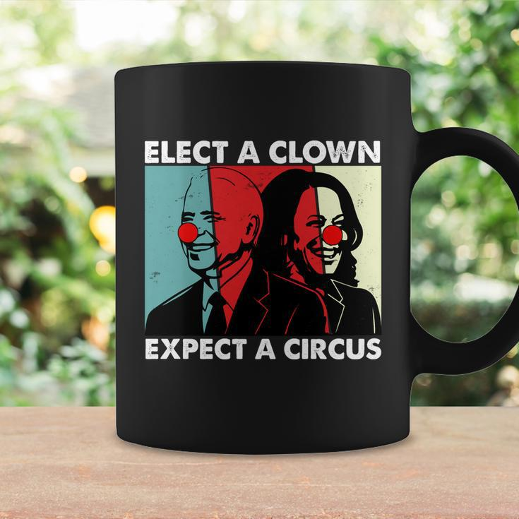 Funny Anti Biden Elect A Clown Expect A Circus Anti Joe Biden Design Coffee Mug Gifts ideas