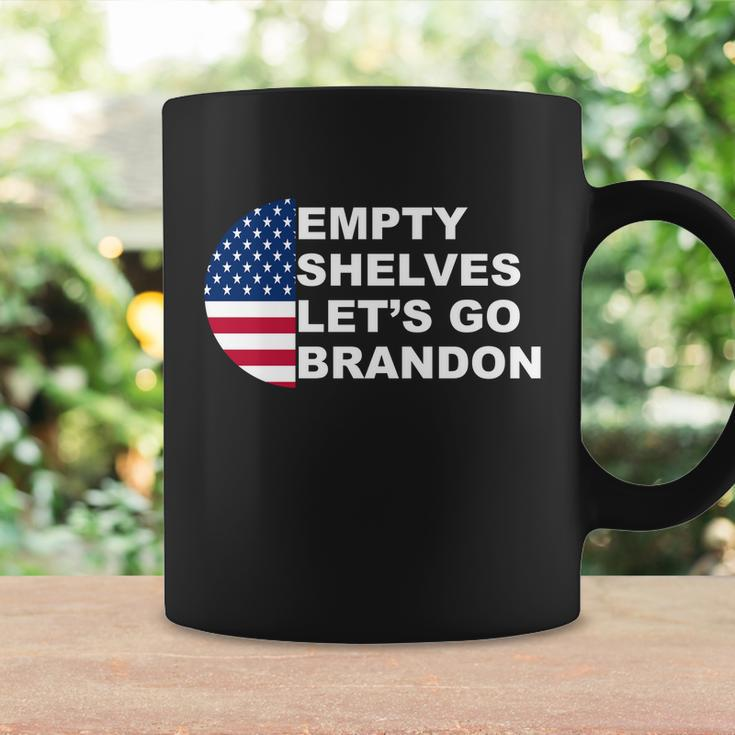 Funny Anti Biden Empty Shelves Joe Lets Go Brandon Anti Biden Coffee Mug Gifts ideas