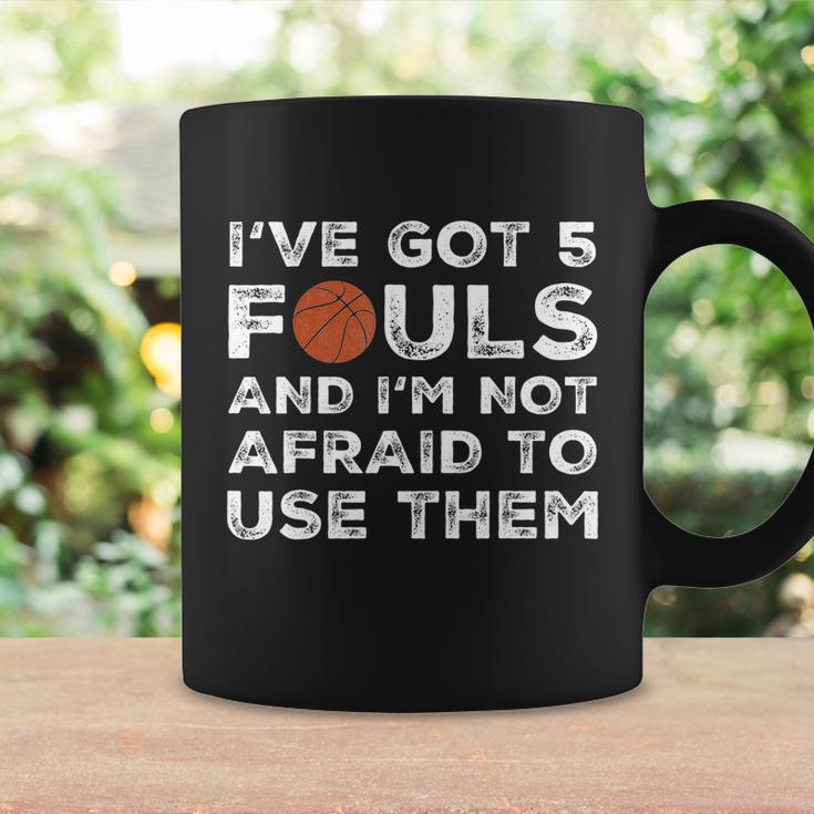 Funny Basketball Player Gift Hoops 5 Fouls Gift Coffee Mug Gifts ideas