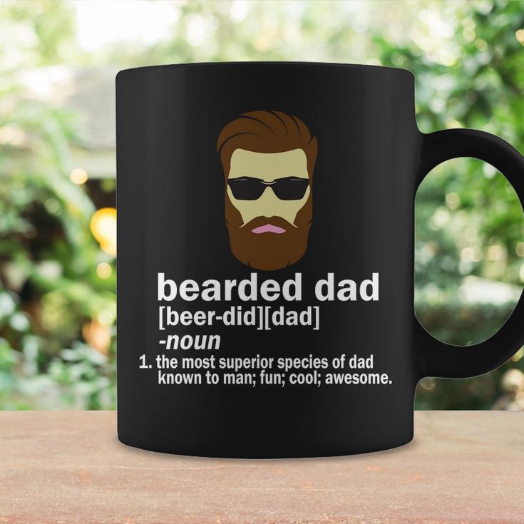 Funny Bearded Dad Definition Tshirt Coffee Mug Gifts ideas